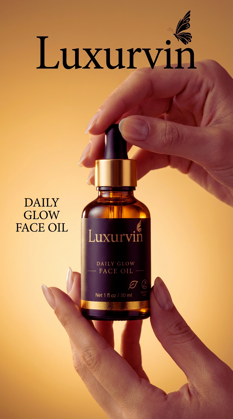 Luxurvin Daily Glow Face Oil Coming Soon